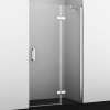 Дверь для душевой кабины WasserKRAFT Aller 120 R 10H05RWHITE профиль хром, стекло прозрачное