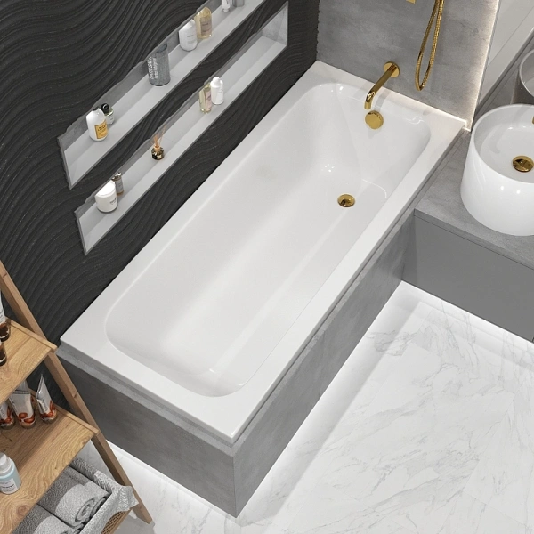 акриловая ванна whitecross vibe 170x70 0105.170070.100 без гидромассажа