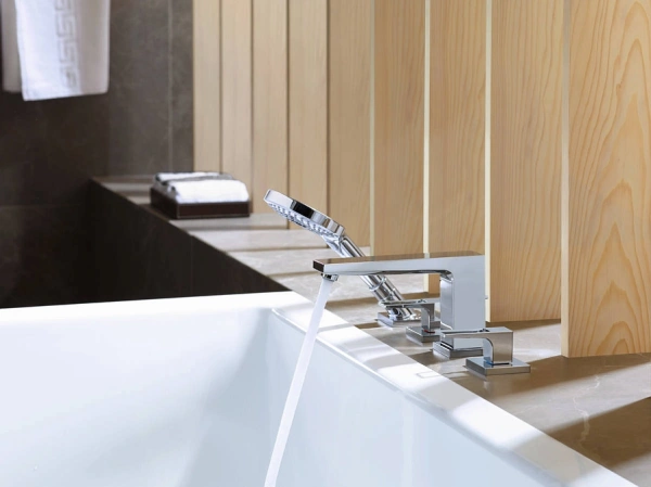 смеситель на борт ванны hansgrohe metropol 74552000