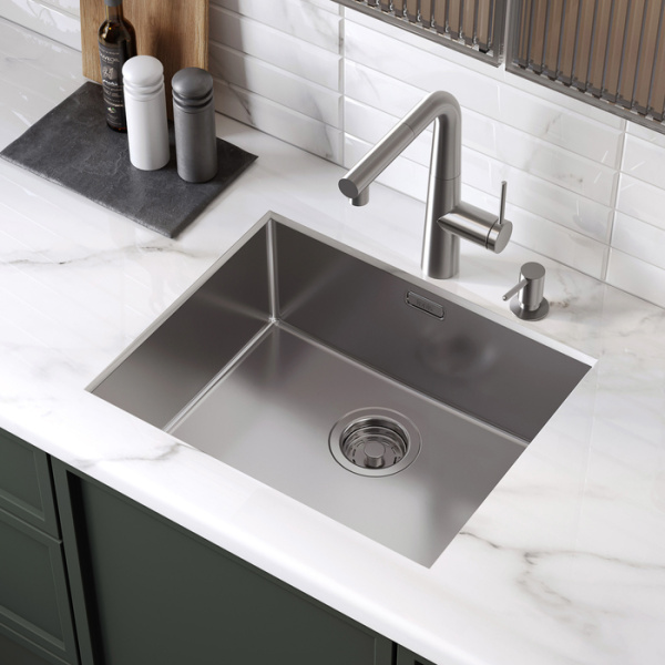 мойка универсального монтажа 540*440 iddis prime pri54s0i77 нержавеющая сталь, сатин