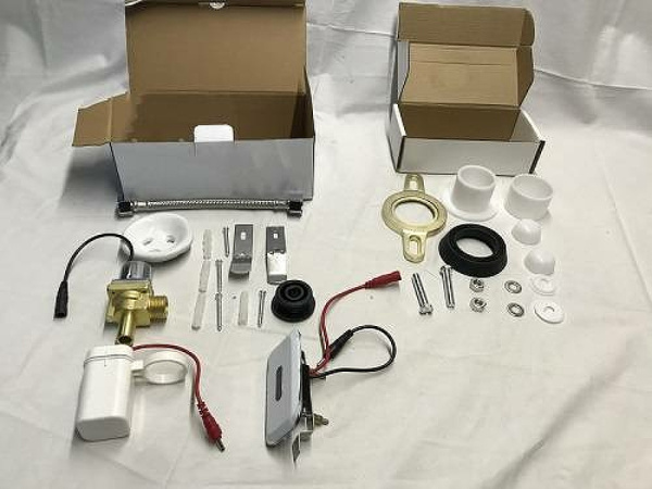 писсуар подвесной ceramalux х529p с сенсорным механизмом смыва