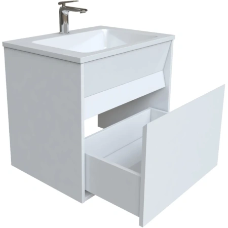 тумба с раковиной iddis esper 80 esp80w0i95k подвесная белая