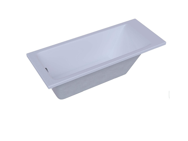 акриловая ванна aquatek eco-friendly калибри 180х80 kl180-0000001 цвет белый без панелей, каркаса и слив-перелива
