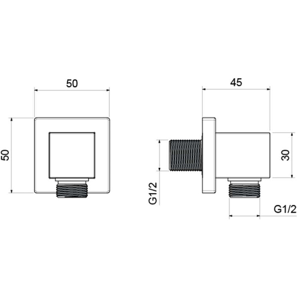 шланговое подключение aquatek aq2458mb черное матовое