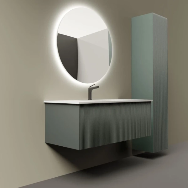 тумба серо-зеленый матовый 74 см la fenice terra fnc-01-ter-g-80