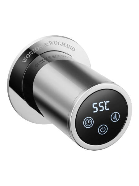 полотенцесушитель электрический встраиваемый wonzon & woghand hamburg, хром (ww-al314-cr)