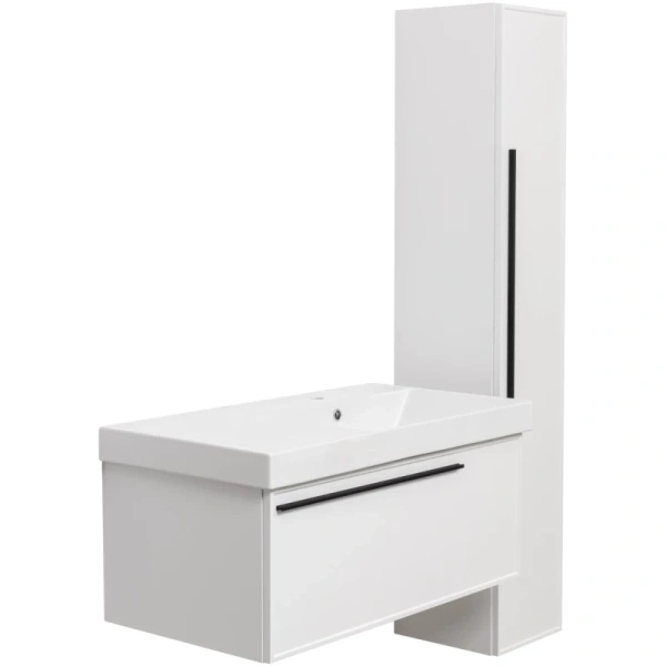 тумба белый матовый 87,6 см la fenice elba fnc-01-elb-b-90