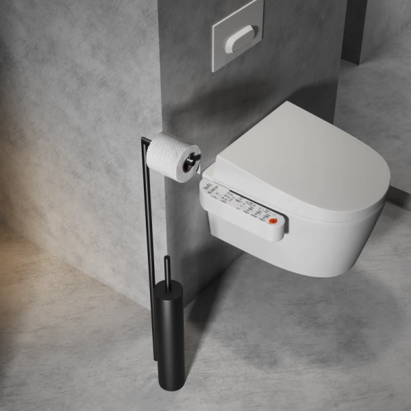 Комплект для туалета Wonzon & Woghand WW-V4602-MB напольный, черный матовый