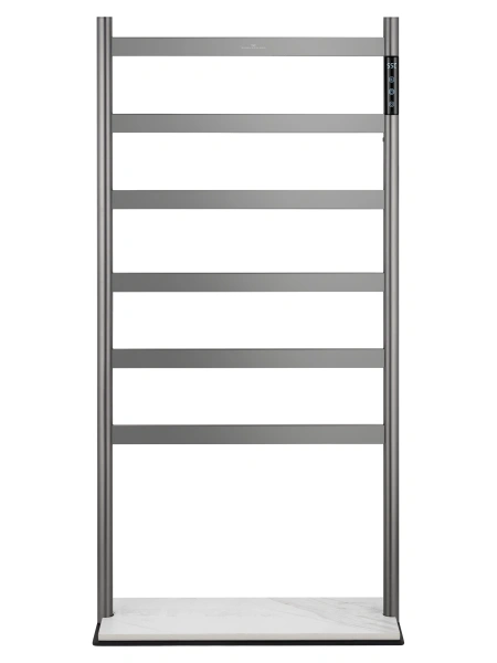 полотенцесушитель электрический напольный wonzon & woghand essen, темный графит (ww-a406-gm)