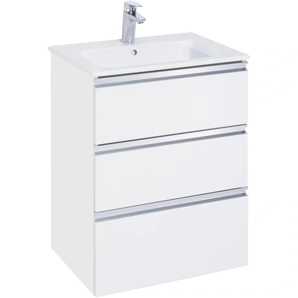 тумба белый глянец 58,5 см roca the gap a857404806