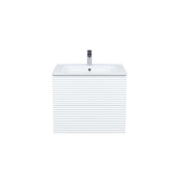 тумба с раковиной подвесная 60 см iddis bild bil60w0i95k, белый