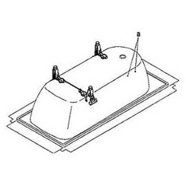 Ножки для ванн Kaldewei 5030 581470000000