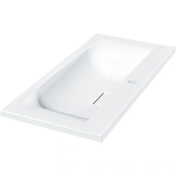 раковина vincea vcb-3m900w 90х45 см, белая