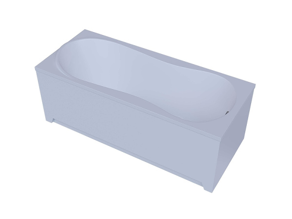 акриловая ванна aquatek афродита 150х70 afr150-0000079 цвет белый без панелей, каркаса и слив-перелива