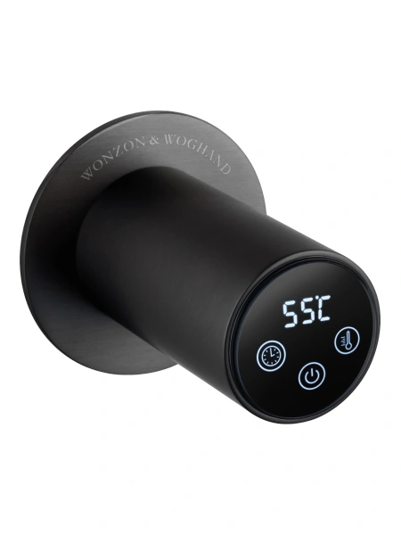полотенцесушитель электрический встраиваемый wonzon & woghand dortmund, черный матовый (ww-a362-mb)