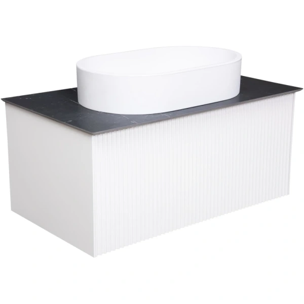 тумба белый матовый 74 см la fenice terra fnc-01-ter-b-80