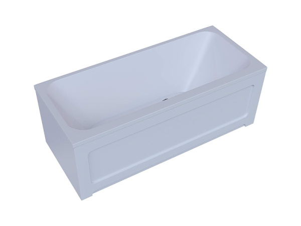 акриловая ванна aquatek eco-friendly мия 180х80 miy180-0000012 цвет белый без панелей, каркаса и слив-перелива